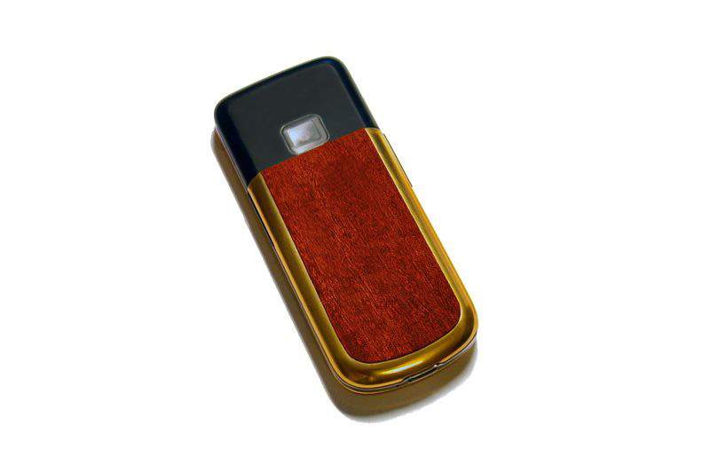 MJ - Nokia 8800 Gold Arte Wood Limited Edition - Mahogany, Blackwood, Pinkwood, Bloodwood, Karelian Birch... Only Expensive Luxury Wood in Gold Case.