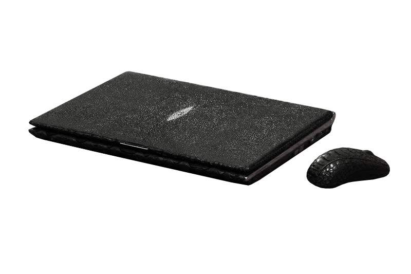 MJ - Laptop Stingray Limited Edition - Sea Scat Skin, Platinum Case